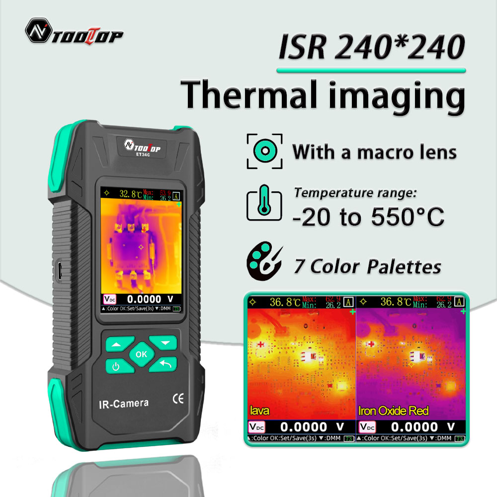 Nf 521 Thermal Imaging Camera - TOOLTOP ET34C Termal Görüntüleme Kamerası ISR