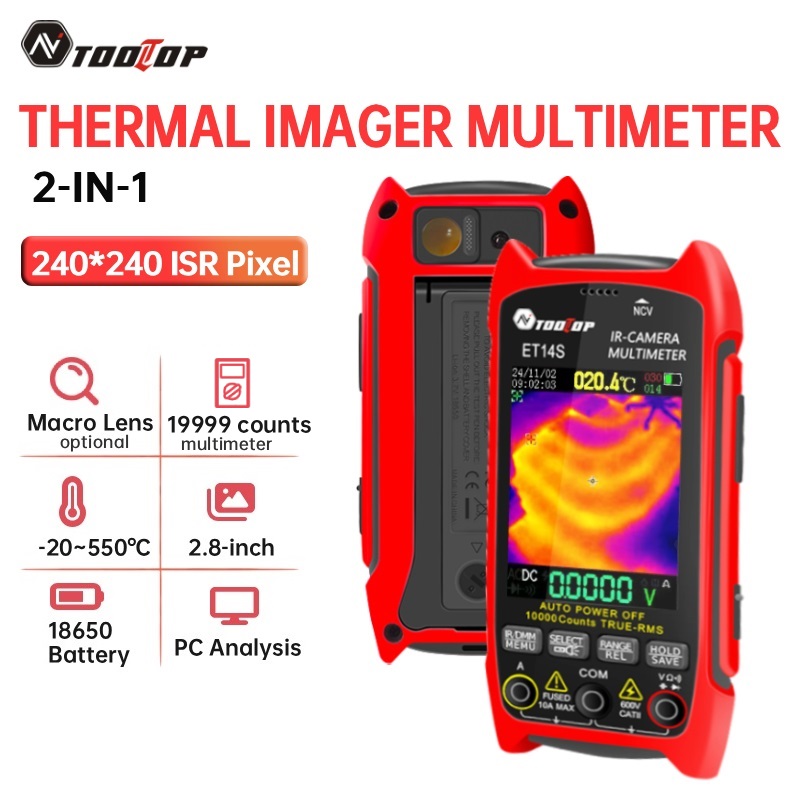 Nf 521 Thermal Imaging Camera - TOOLTOP ET14S Taşınabilir Termal Görüntüleme Kamerası