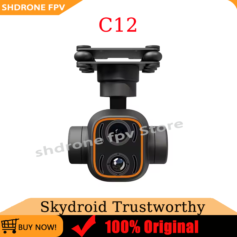 Thermal Imager Drone Gimbal - Skydroid C12 Kamera 2K Yüksek Çözünürlüklü