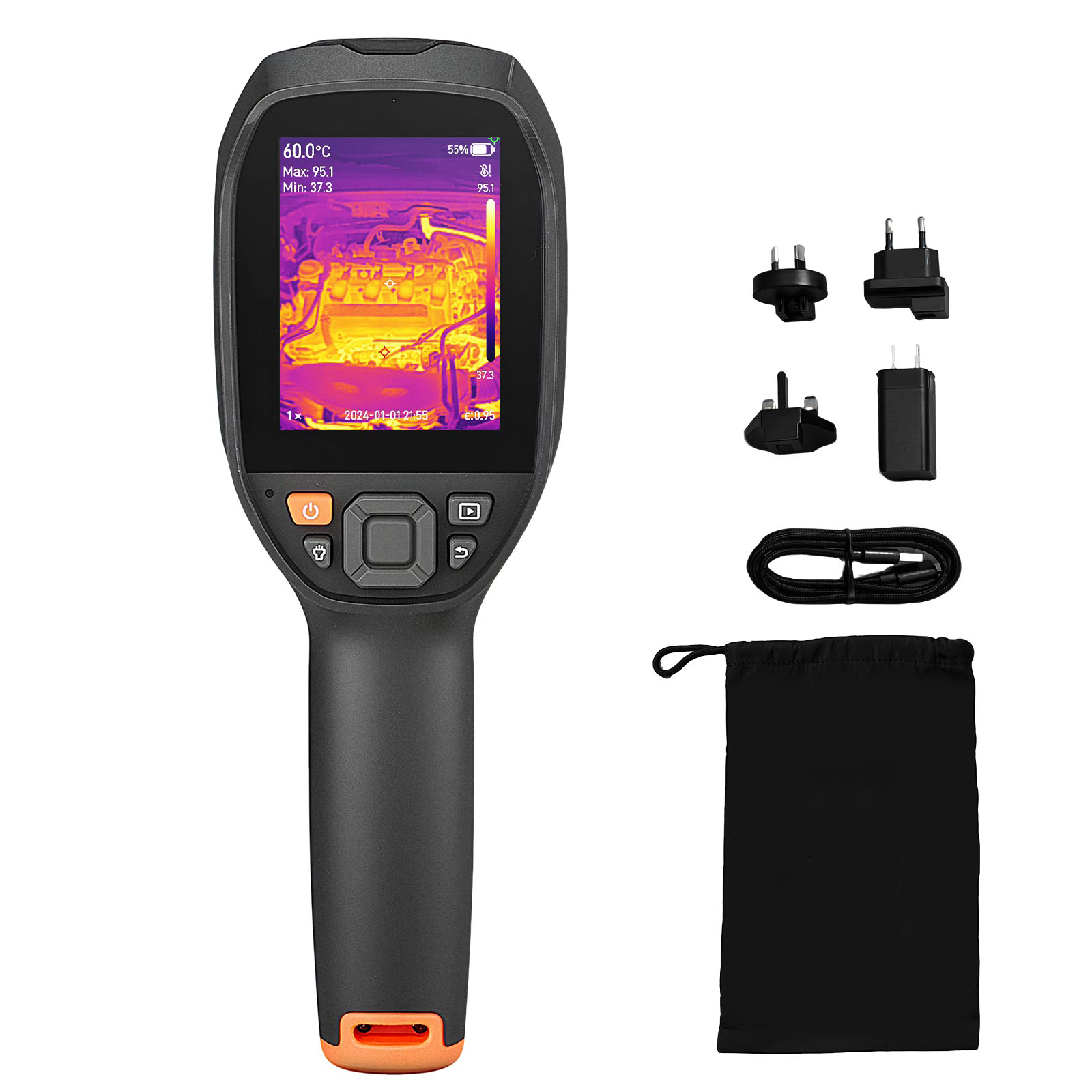 Thermal Imaging Camera 256X192 - VEVOR Pro Termal Görüntüleme Kamerası 512