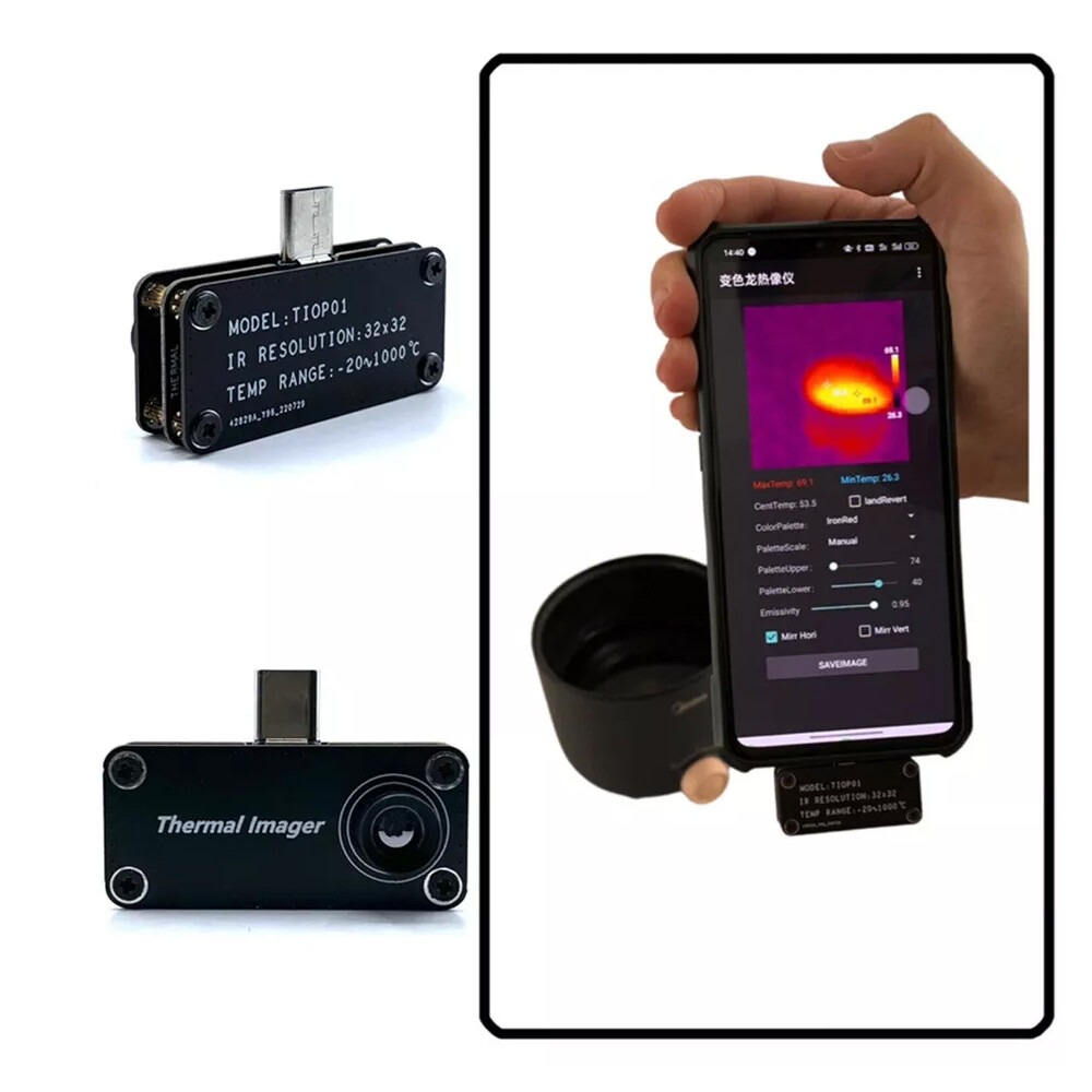 İNDİRİMDEKİ TIOP01 Kızılötesi  - Tiop01 Thermal Camera incelemesi ve fiyatı