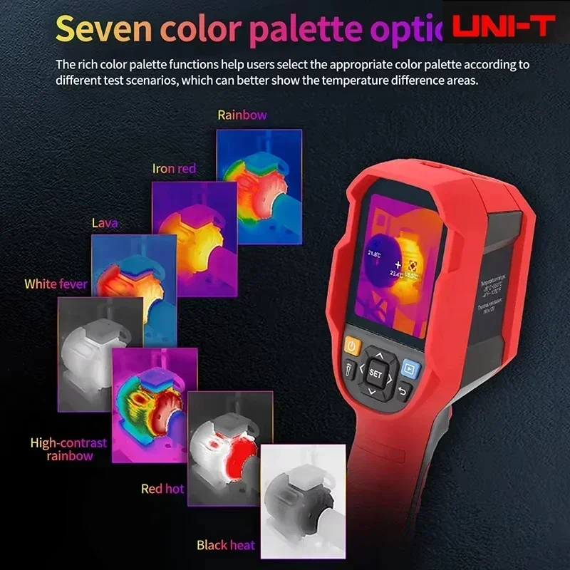 UNI-T UTI260B+ UTI165B+ El Tip - Nf 521 Thermal Imaging Camera incelemesi ve fiyatı