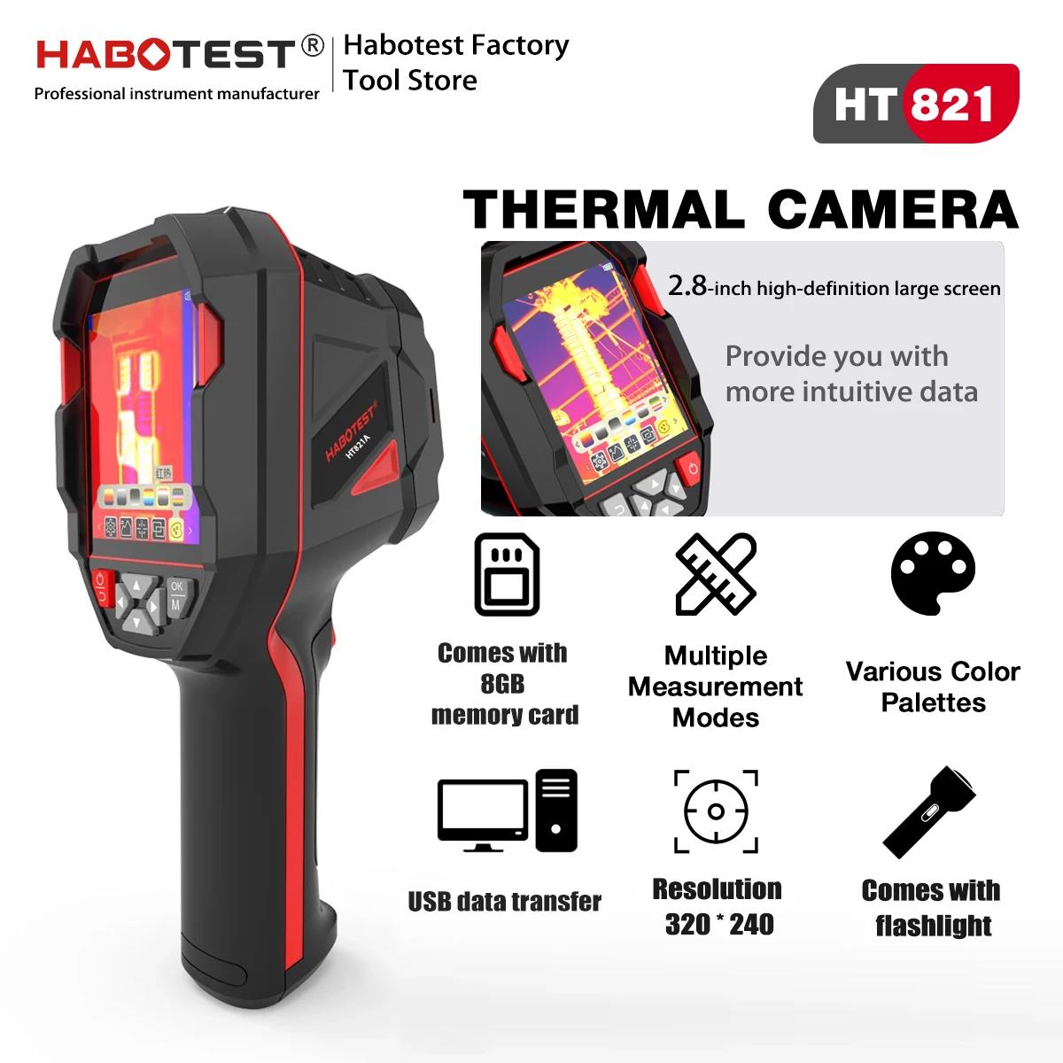 HABOTEST HT821A Termal Kamera  - Nf 521 Thermal Imaging Camera incelemesi ve fiyatı