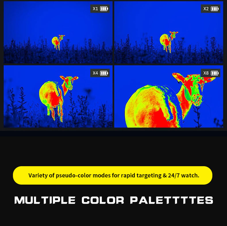 8X Zoom, 384x288 Çözünürlük, 5 - Thermal Scope Night Vision Monocular incelemesi ve fiyatı