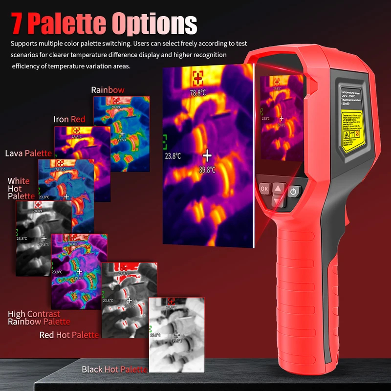 UNI-T UTi120S PLUS Termal Kame - Nf 521 Thermal Imaging Camera incelemesi ve fiyatı