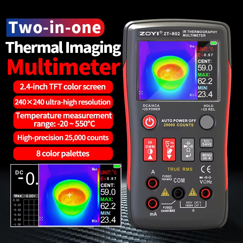 ZOYI R02 Entegre Termal Multim - Nf 521 Thermal Imaging Camera incelemesi ve fiyatı