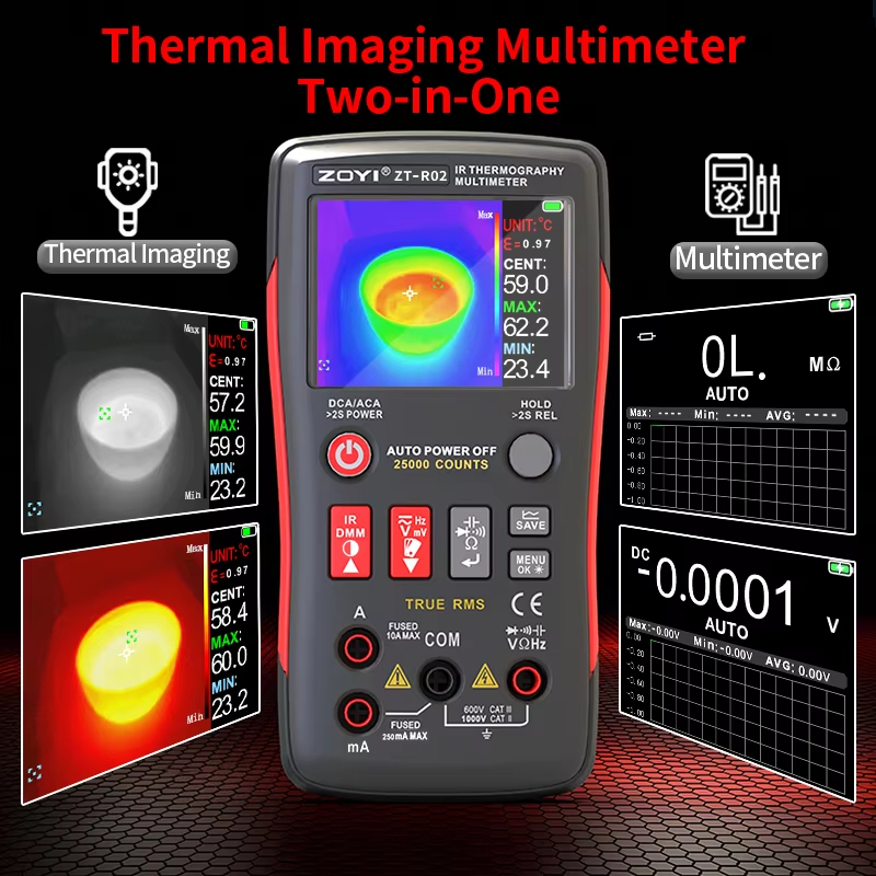 ZOYI R02 Entegre Termal Multim - Nf 521 Thermal Imaging Camera incelemesi ve fiyatı