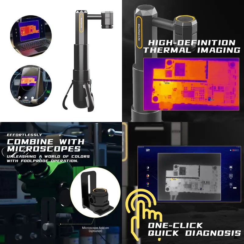 LANGCHI 4. Nesil Shortcam Lite - Shortcam Thermal Imaging Pcb incelemesi ve fiyatı