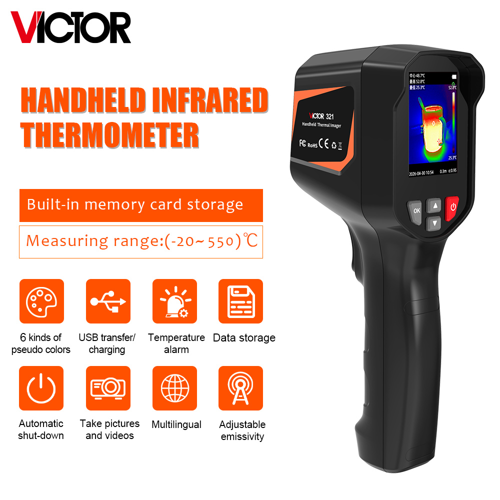 Victor 321 El Tipi Kızılötesi  - Nf 521 Thermal Imaging Camera incelemesi ve fiyatı