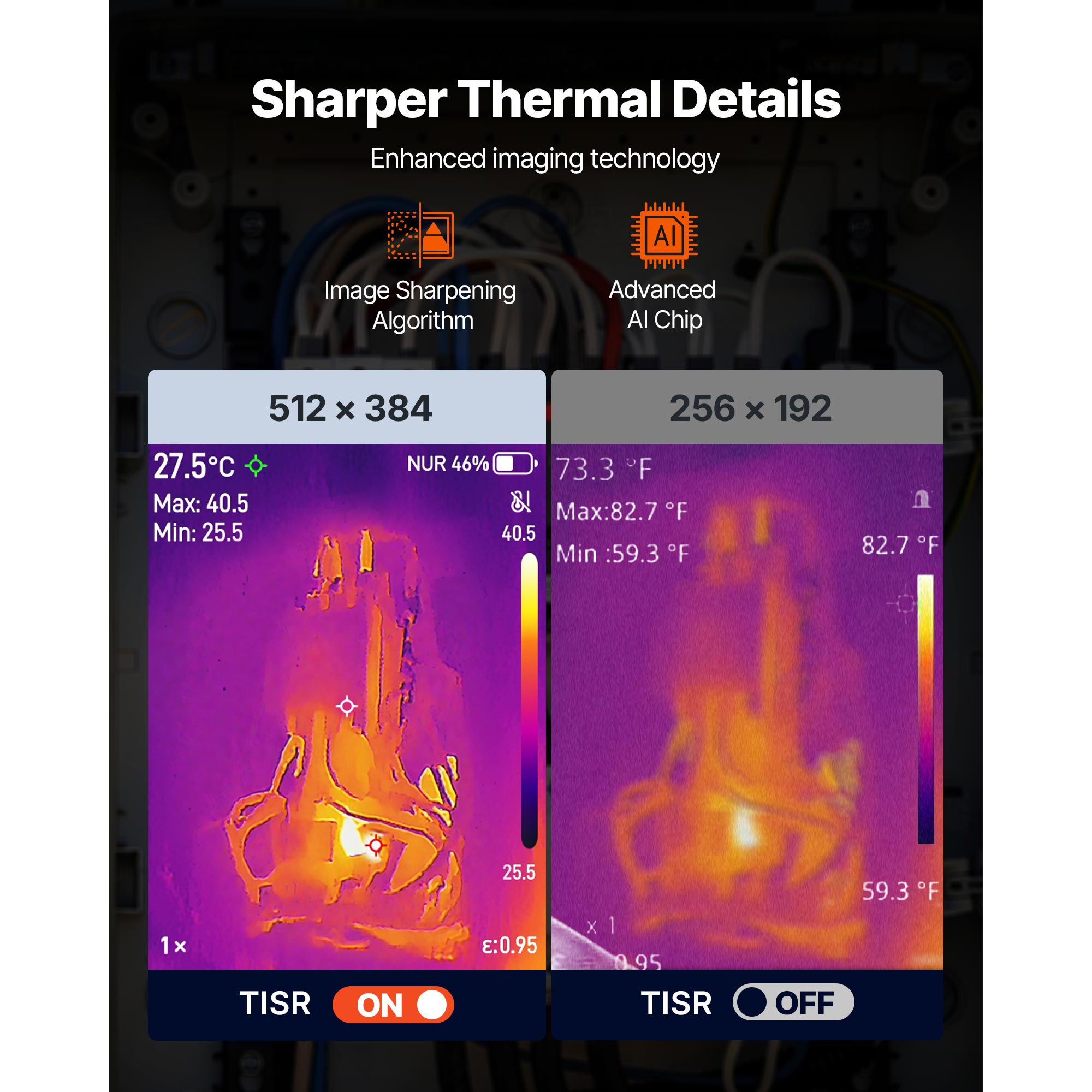 VEVOR Pro Termal Görüntüleme K - Thermal Imaging Camera 256X192 incelemesi ve fiyatı