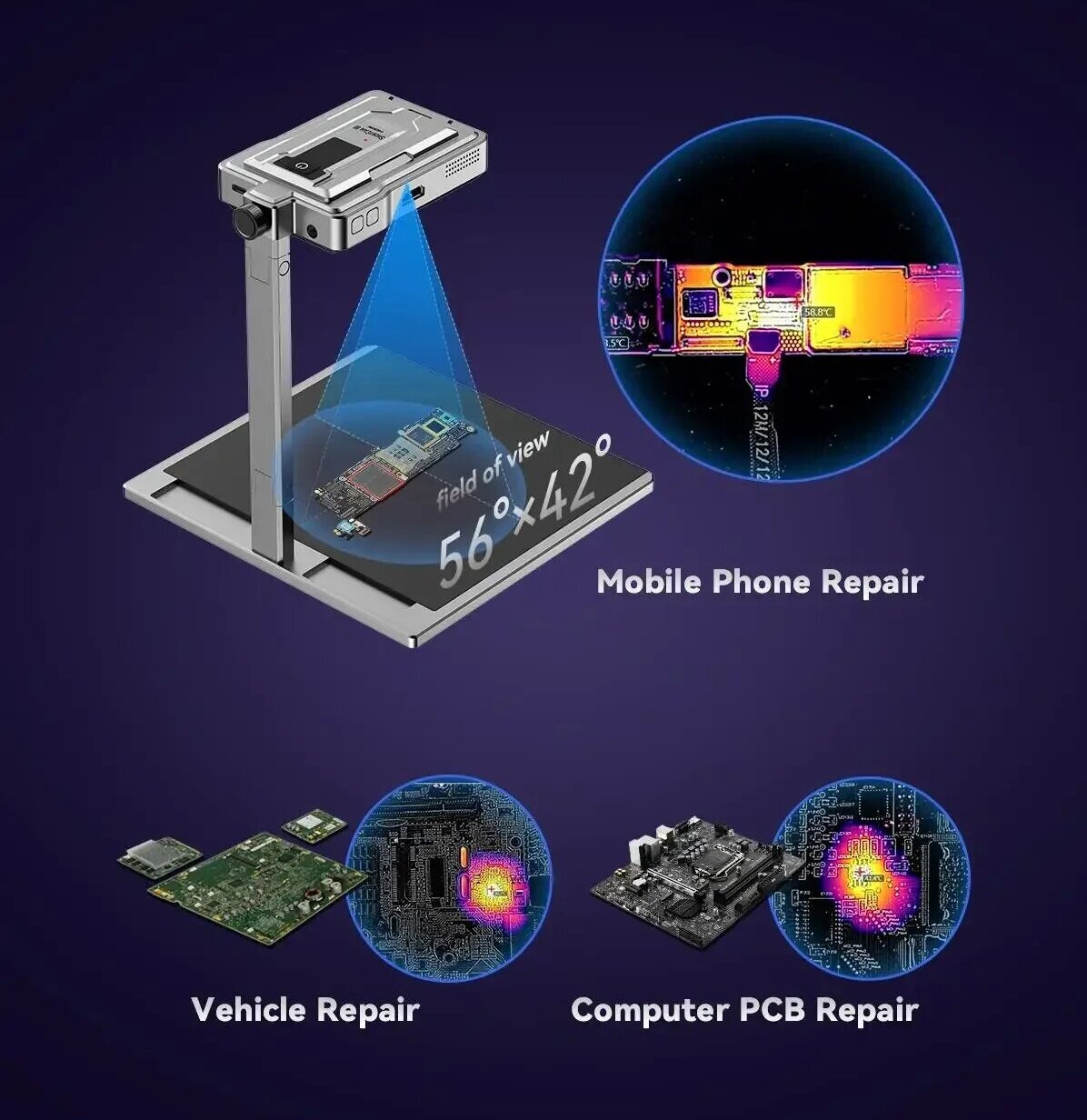 LANGCHI SHIRYCAN III 4K Kızılö - Pcb Short Circuit Thermal Diagnostics incelemesi ve fiyatı